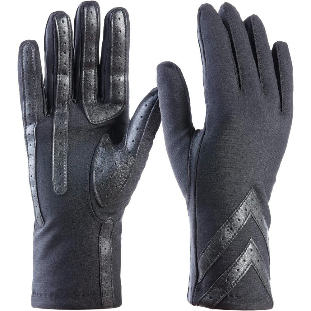 Isotoner Womens Spandex Touchscreen Cold Weather Gloves Warm Fleece  Lining